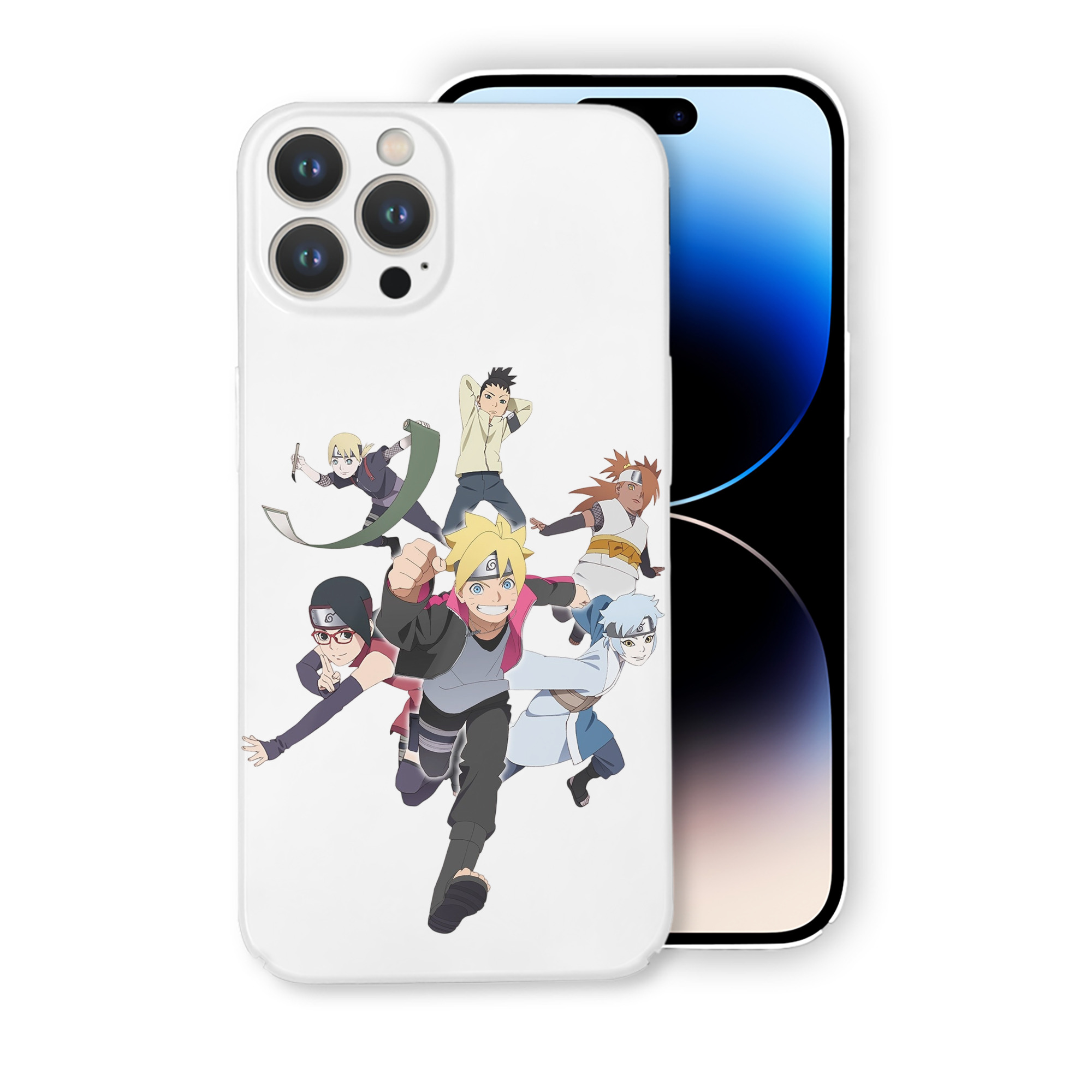（画像用） NARUTO -ナルト- うずまき ボルト Uzumaki Boruto 【iPhone 14シリーズ対応】ハードケース